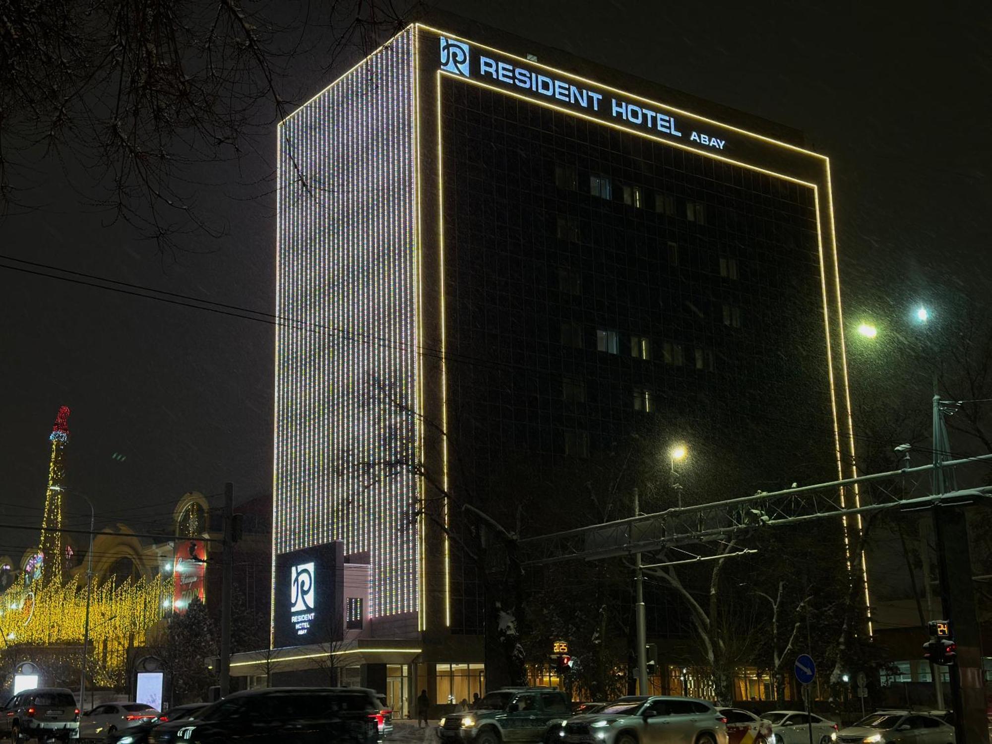 Resident Hotel Abay Almaty Exterior foto